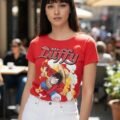Playera Máscara De Látex Seré El Rey De Los Piratas Mujer