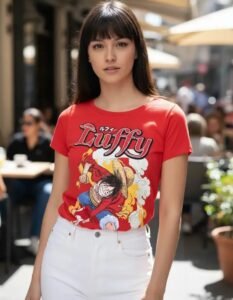 Playera Máscara De Látex Seré El Rey De Los Piratas Mujer