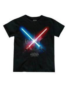 Playera Máscara De Látex Lightsabers Mujer