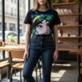 Playera Máscara De Látex Jasmine Mujer