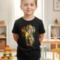 Playera Máscara De Látex Infinity Gauntlet Niño