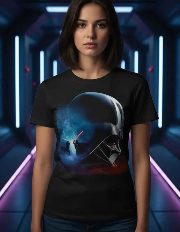 Playera Máscara De Látex El Destino De Anakin Mujer