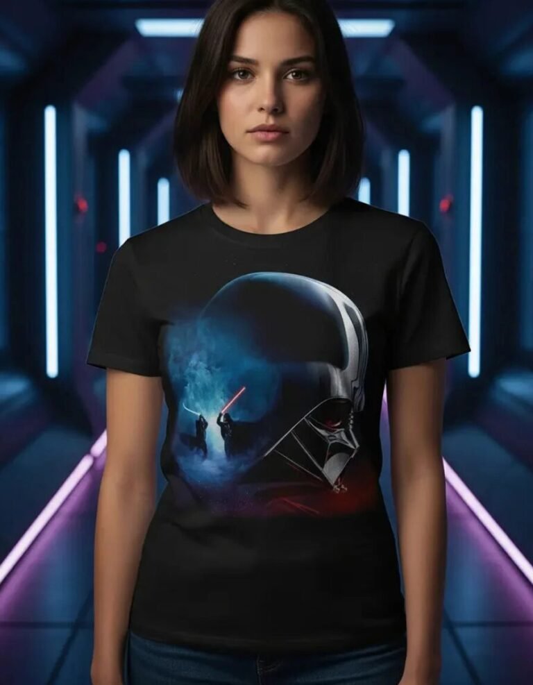 Playera Máscara De Látex El Destino De Anakin Mujer