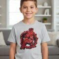 Playera Máscara De Látex Endgame Logo Niño
