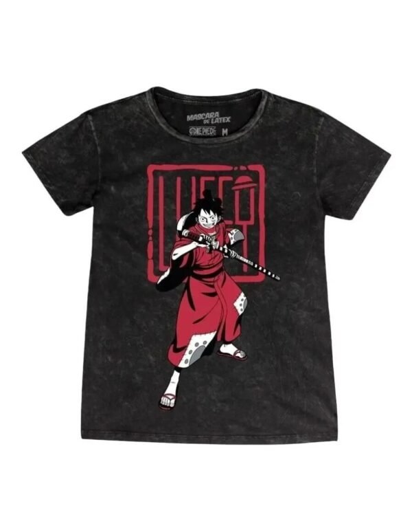 Playera Máscara De Látex Luffytaro Mujer