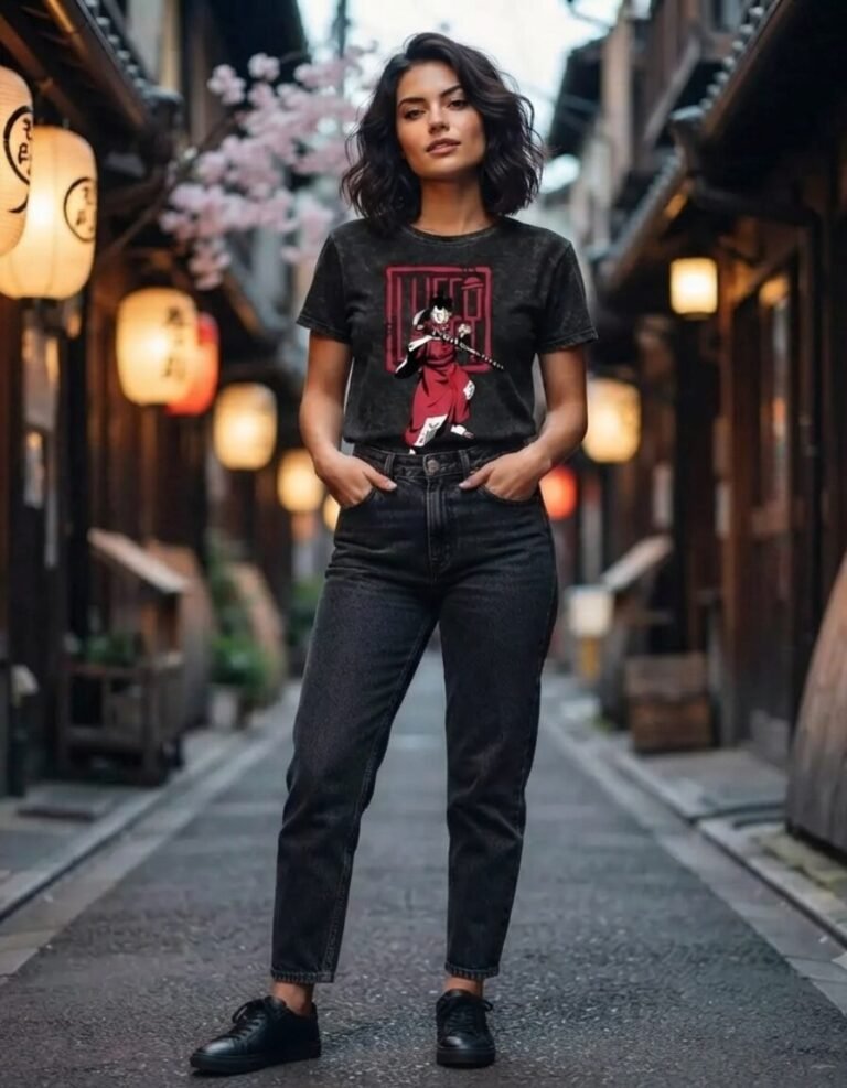 Playera Máscara De Látex Luffytaro Mujer