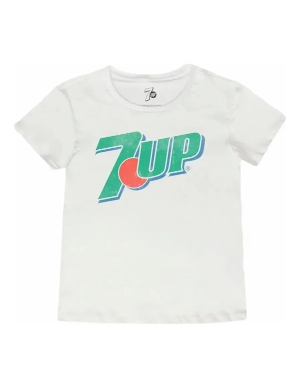 Playera Máscara De Látex 7-up Logo Mujer