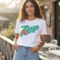 Playera Máscara De Látex 7-up Logo Mujer