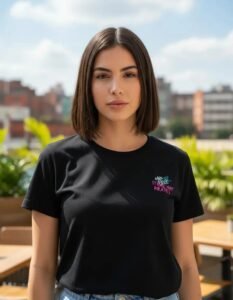 Playera Máscara De Látex Netflix El Quinto Emperador Mujer