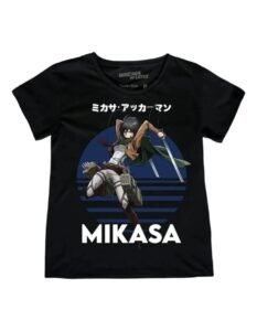 Playera Máscara De Látex Mikasa Mujer