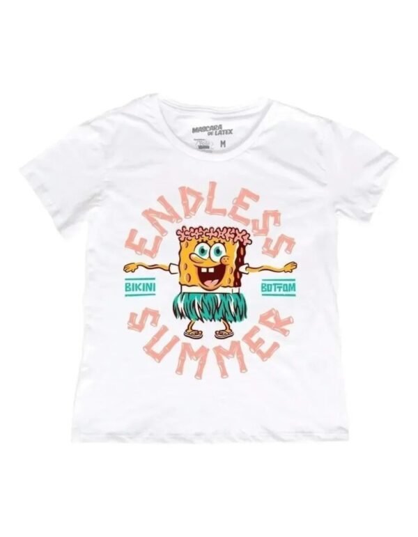 Playera Máscara De Látex Endless Summer Mujer