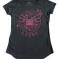 Playera Máscara De Látex Goose Neon Mujer