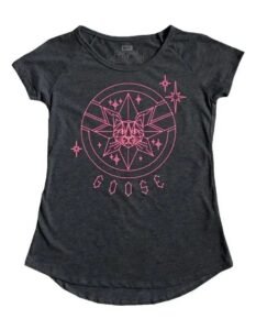 Playera Máscara De Látex Goose Neon Mujer