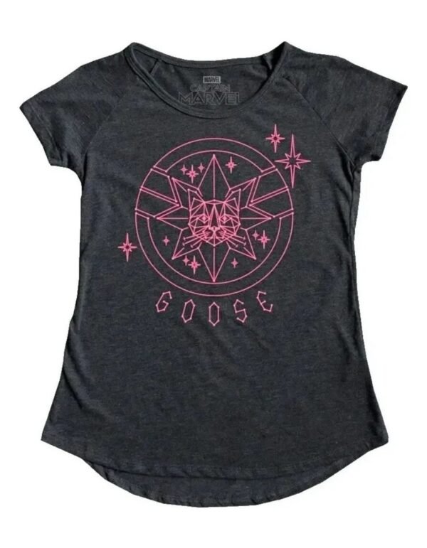 Playera Máscara De Látex Goose Neon Mujer Playera Máscara De Látex Goose Neon Mujer