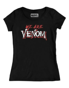 Playera Máscara De Látex We Are Venom Mujer