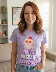 Playera Máscara De Látex You're So Great Mujer