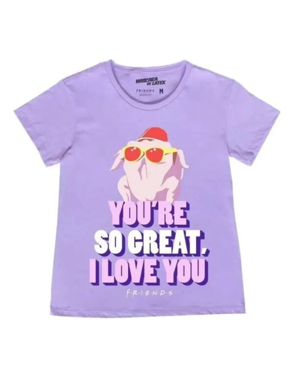 Playera Máscara De Látex You're So Great Mujer