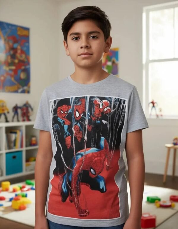 Playera Máscara De Látex Across The Multiverse Niño Playera Máscara De Látex Across The Multiverse Niño