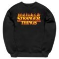 Pullover Máscara De Látex Stranger Things Flames Mujer