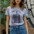 Playera Máscara De Látex Mistress Of All Evil Mujer