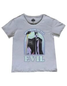 Playera Máscara De Látex Mistress Of All Evil Mujer
