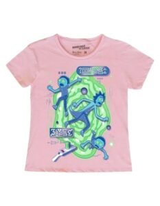 Playera Máscara De Látex In The Mortyverse Of Rick Mujer