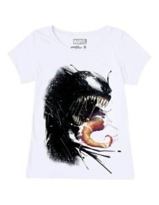 Playera Máscara De Látex Revenge Wanted Mujer