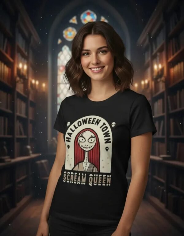 Playera Máscara De Látex Scream Queen 2 Mujer