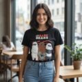 Playera Máscara De Látex Bare Bears Mujer