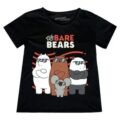 Playera Máscara De Látex Bare Bears Mujer