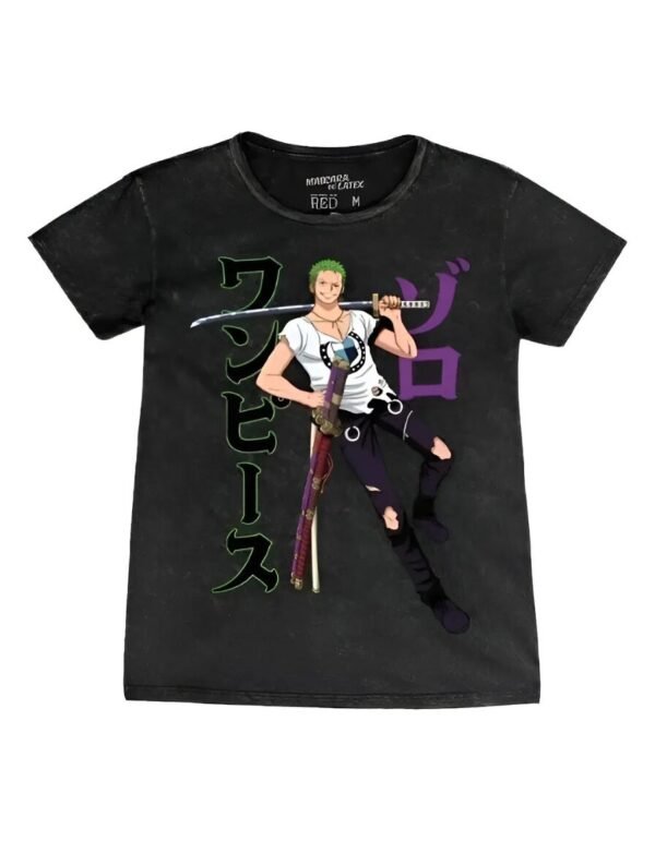 Playera Máscara De Látex Rock N' Zoro Mujer Playera Máscara De Látex Rock N' Zoro Mujer