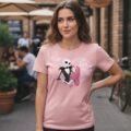 Playera Máscara De Látex Love You To Death Mujer