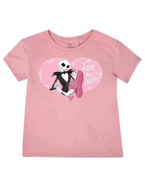 Playera Máscara De Látex Love You To Death Mujer