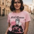 Playera Máscara De Látex Evil Queen Mujer