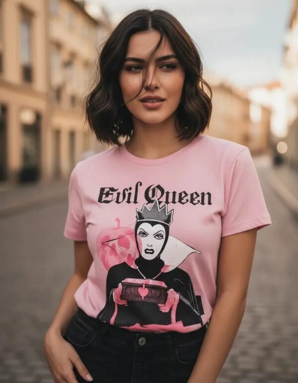 Playera Máscara De Látex Evil Queen Mujer
