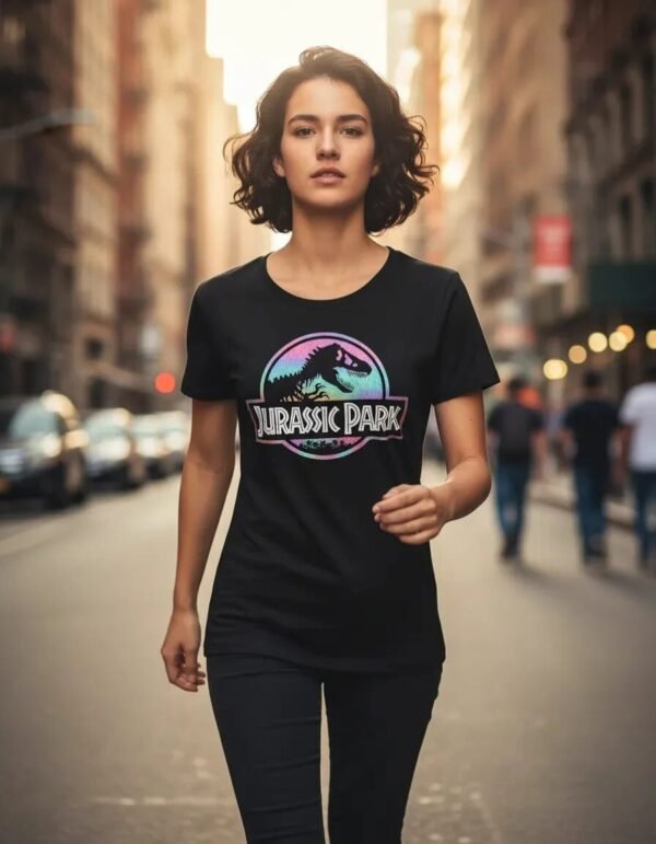 Playera Máscara De Látex Acid Rex Mujer