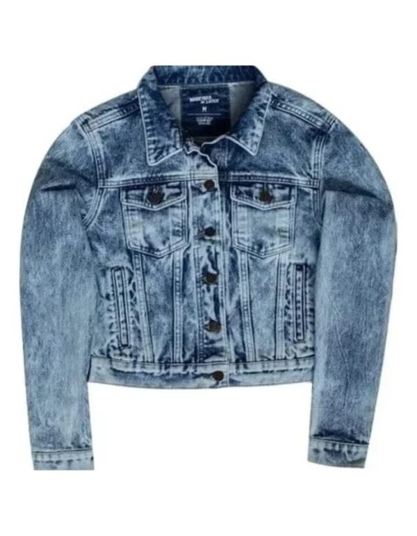 Jacket Máscara De Látex Lola Bunny Denim Jacket Mujer Jacket Máscara De Látex Lola Bunny Denim Jacket Mujer