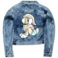Jacket Máscara De Látex Lola Bunny Denim Jacket Mujer
