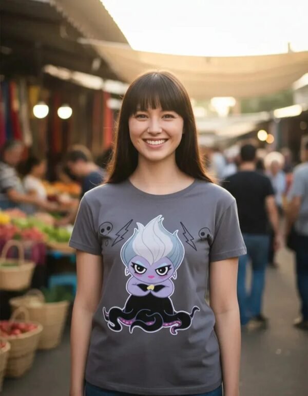 Playera Máscara De Látex Úrsula Mujer