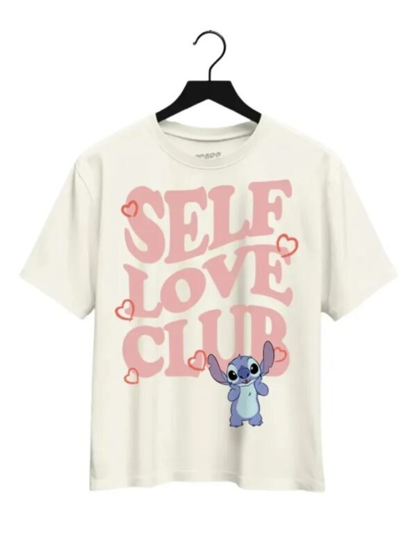 Playera Máscara De Látex Self Love Club Mujer