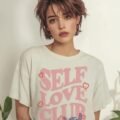 Playera Máscara De Látex Self Love Club Mujer