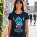 Playera Máscara De Látex Hades Mujer