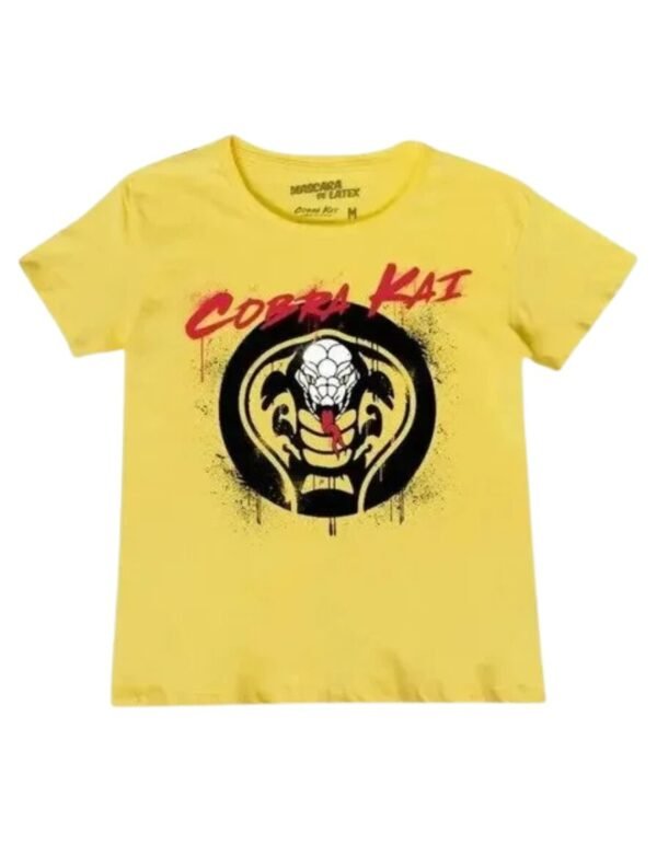 Playera Máscara De Látex Karate Valley Mujer