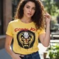Playera Máscara De Látex Karate Valley Mujer