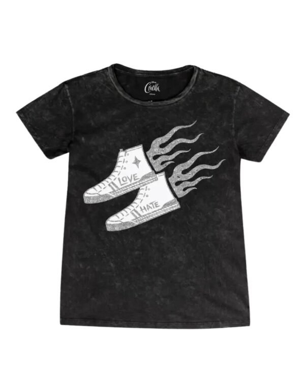 Playera Máscara De Látex Disney Love Hate Mujer