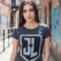 Playera Máscara De Látex Jl Logo Mujer