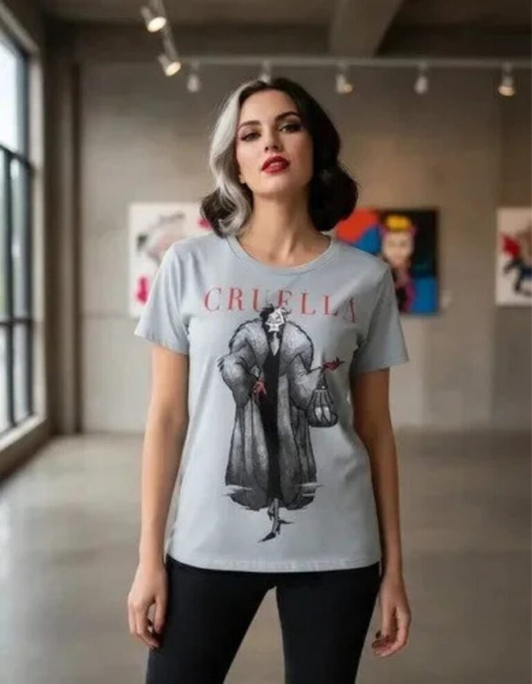 Playera Máscara De Látex Born Brilliant, Born Mad Mujer