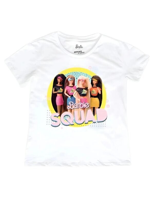 Playera Máscara De Látex Barbie Girl Squad Mujer