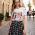 Playera Máscara De Látex Barbie Girl Squad Mujer