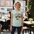 Playera Máscara De Látex Awww Jeez! Mujer